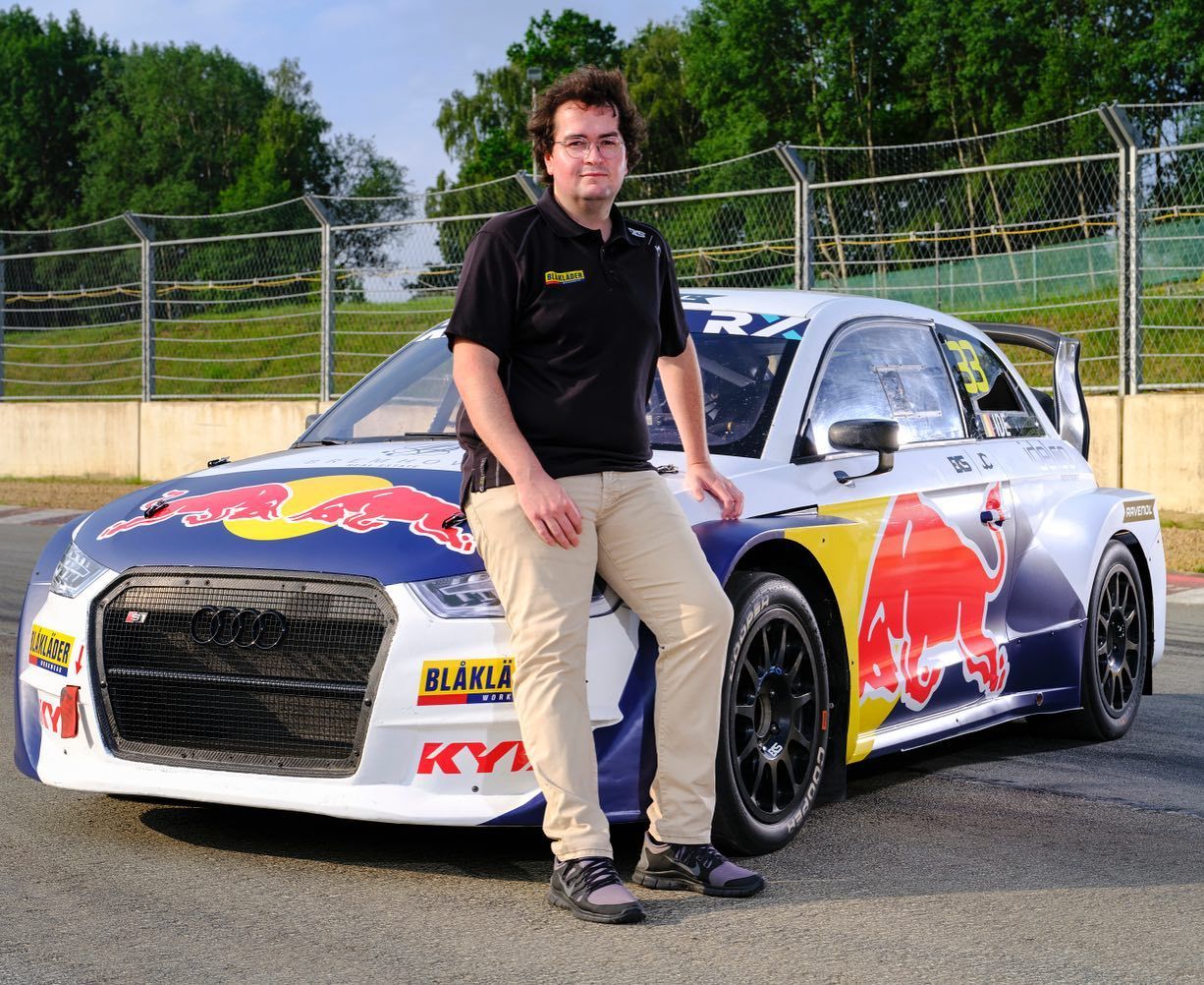 World RX Enzo Ide sous les couleurs de Red Bull