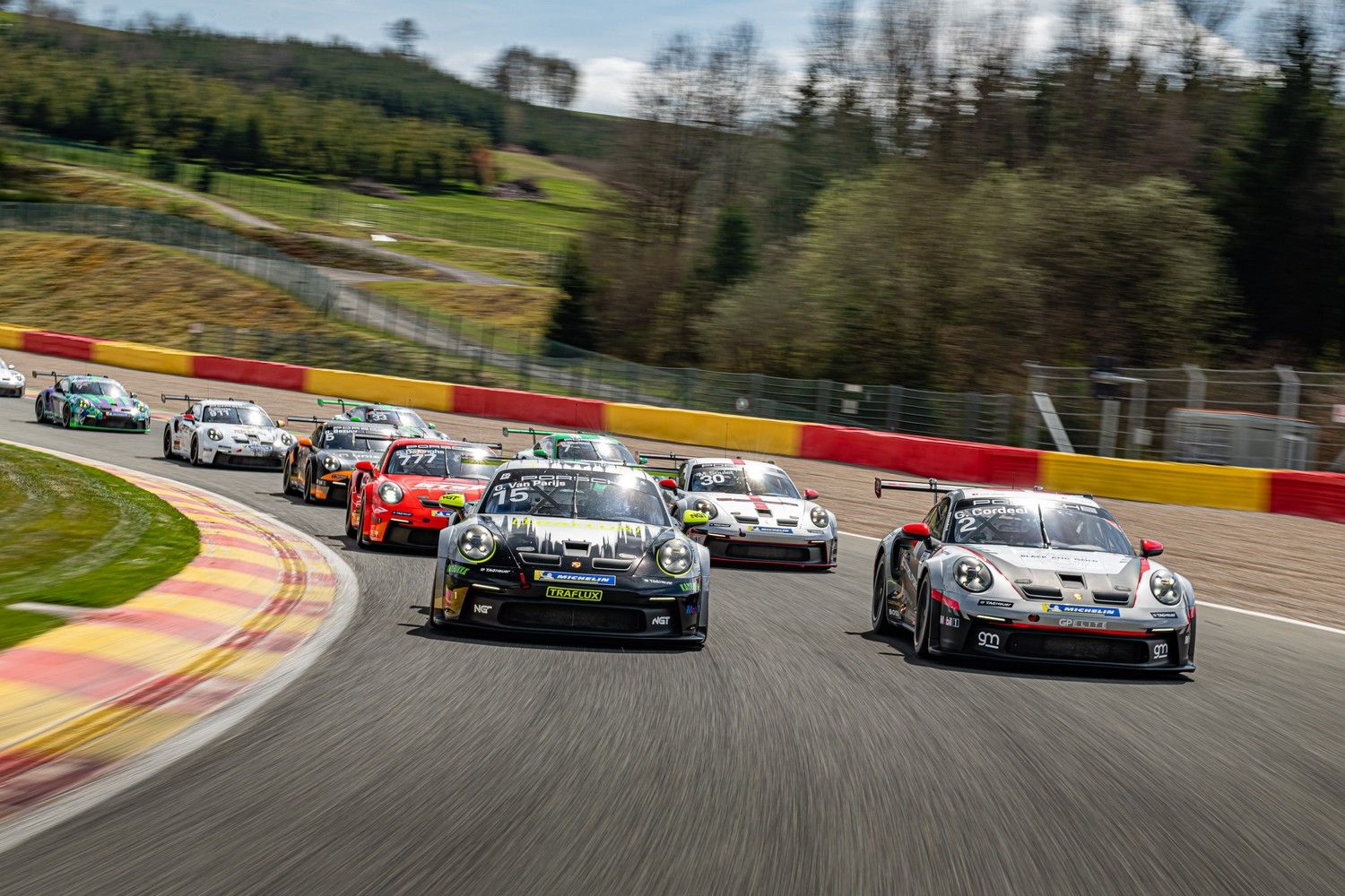 Six meetings officialisés pour la Porsche Carrera Cup Benelux 2023