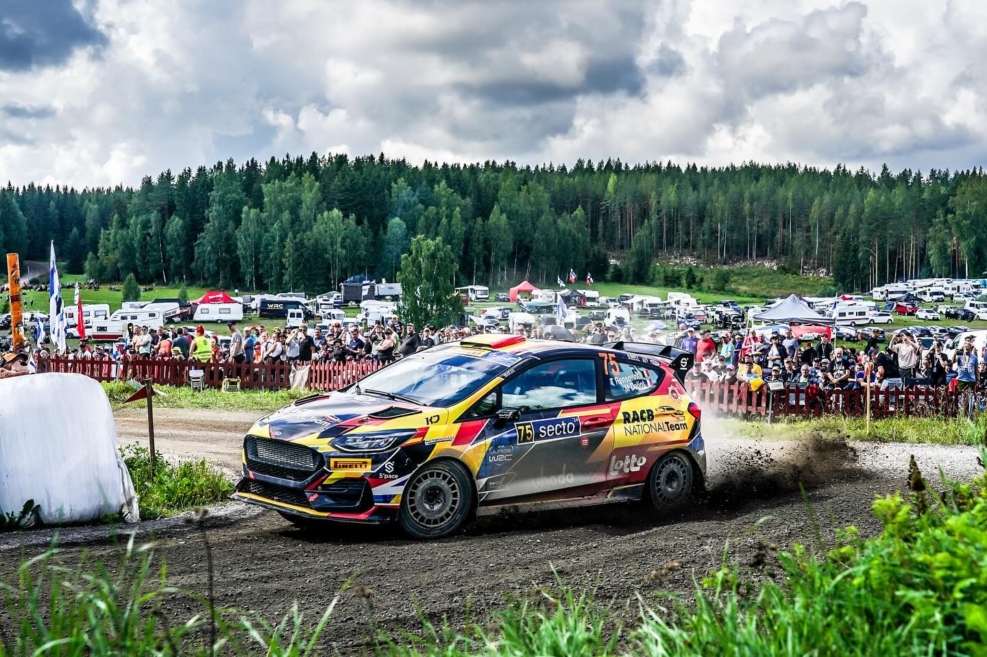 Finlande en route vers le podium en Junior WRC