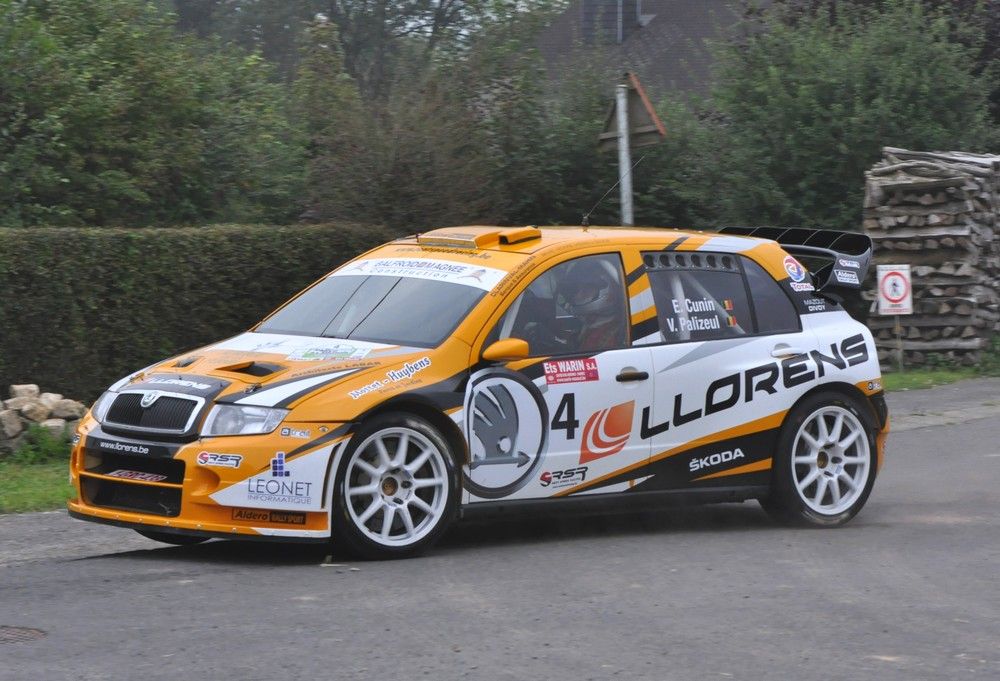 ASAF Semois : Cunin (Fabia WRC), Verstaen (Astra GSI) et De Borman ...